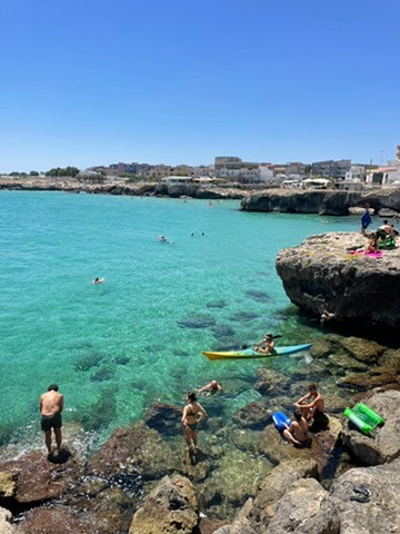 Italian coastal towns filling in August